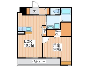 ザ・テラス三番館の物件間取画像